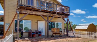 Near White Mountain Lake: Home w/ Balcony & Patio