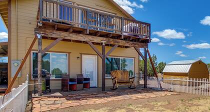 Near White Mountain Lake: Home w/ Balcony & Patio