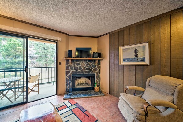 Apartment (1 Bedroom) | Front of property - Cozy Ruidoso Condo by Grindstone Lake + Skiing! (Ruidoso)