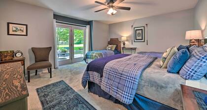 Michigan Golf Course Retreat w/ Gameroom & Hot tub