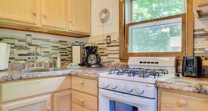 Charlevoix Cabin w/ Patio & Grill - Steps to Lake!