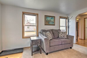 TV, fireplace - Pet-friendly Malta Home Near Hunting Areas! (Malta)