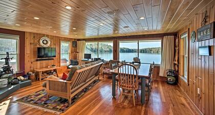 Lakeside Milford Home w/ Fire Pit & Paddleboat