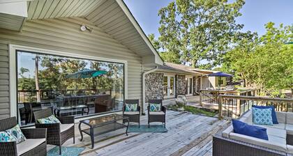 Lakefront Oasis w/ Private Dock in Hot Springs!