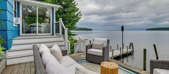 Winnipesaukee Lakefront Home With Dock & Views!