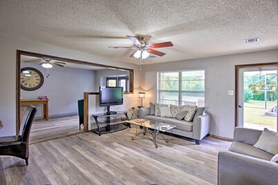 Quiet Clayton Home w/ Mountain Views 4 Mi to Lake!