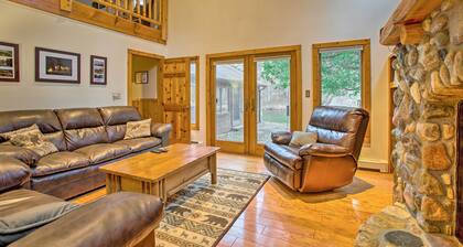 Riverfront Manton Cabin w/ Pool Table & Fire Pit!