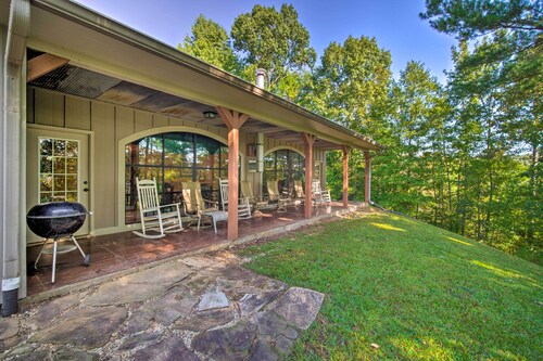 'river Bend Lodge' Heflin Home in the Woods!