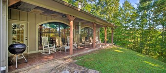 'river Bend Lodge' Heflin Home in the Woods!