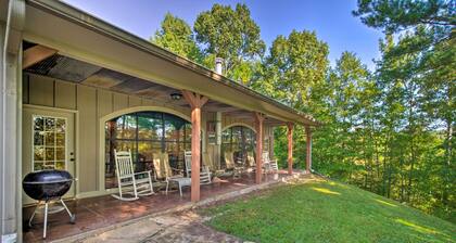 'river Bend Lodge' Heflin Home in the Woods!