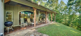 'river Bend Lodge' Heflin Home in the Woods!