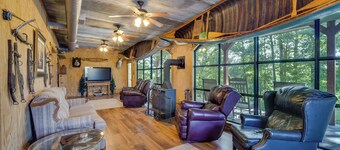 'river Bend Lodge' Heflin Home in the Woods!