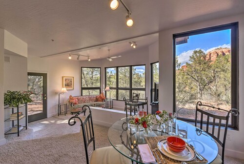 Private Patio & Red Rock Views: Sedona Apt!