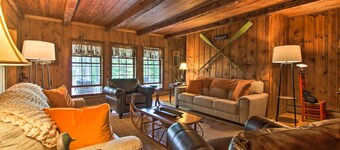 Vintage Schroon Lake Farmhouse w/ Private Beach!