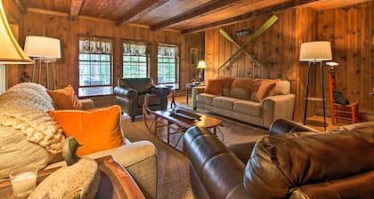Vintage Schroon Lake Farmhouse w/ Private Beach!