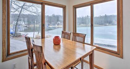 Lakefront Newaygo Home - Private Dock, Kayaks