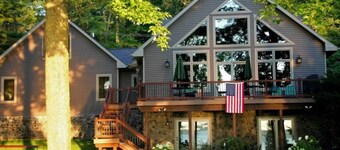 Lakefront Roscommon Home w/ Game Room & Dock!