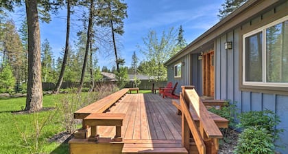 Spacious Whitefish Getaway: Hike, Ski, Bike & More