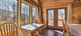 Cabin w/ Mtn View, 4 Mi to Massanutten Resort