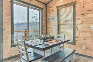 Dining - Smoky Mountain Hideaway w/ Hot Tub, Deck & Views! (Gatlinburg)