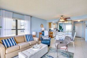 Apartment (2 Bedrooms) | Interior - Ormond Beach Ocean-view Condo w/ Private Balcony! (Ormond Beach)
