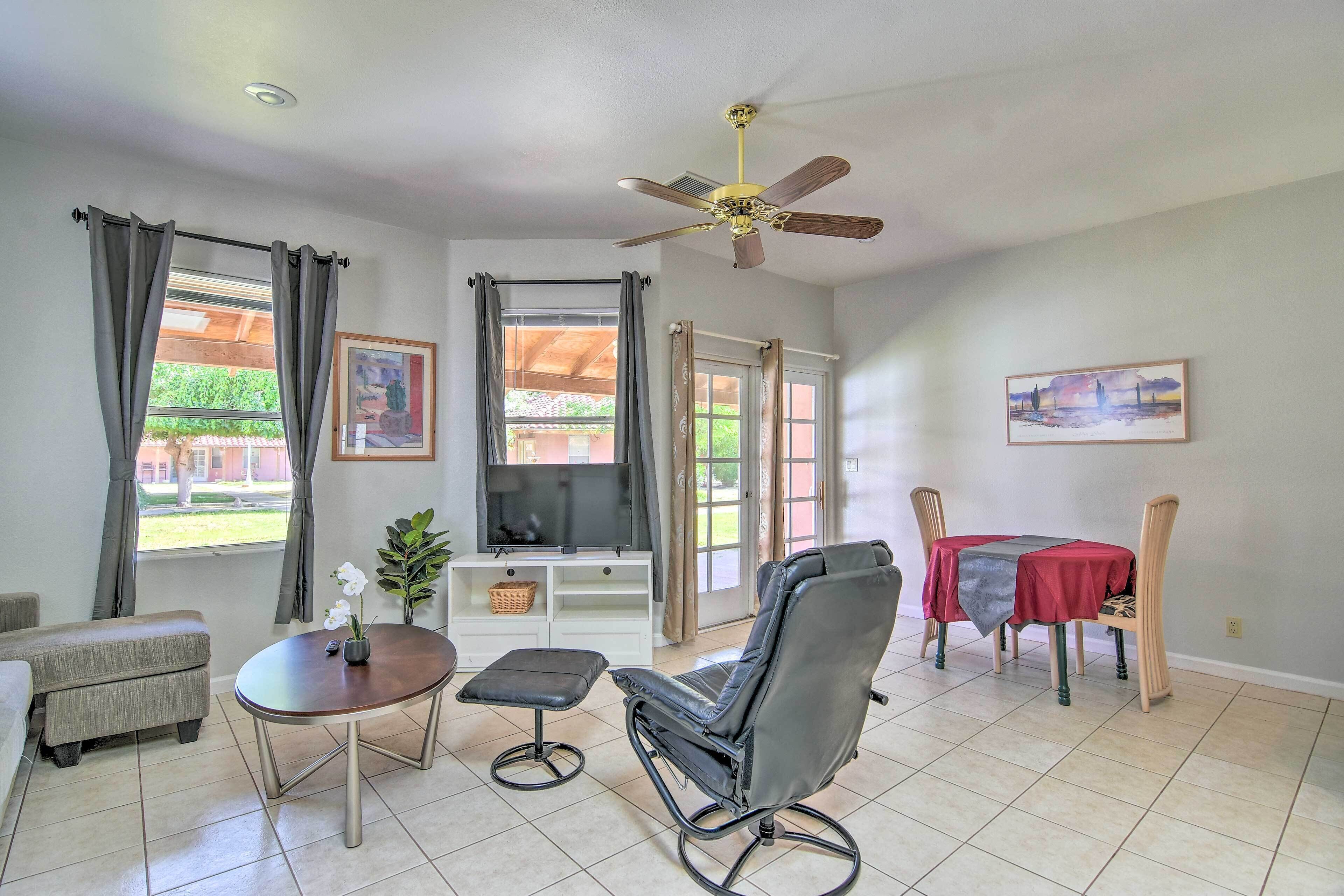 Fachada de la propiedad