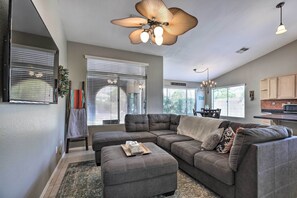 House (3 Bedrooms) | Interior - Beautiful Backyard: Comfortable Phoenix Getaway! (Phoenix)