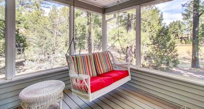 Winter Hikes & Ice Fishing Fun: Cozy Show Low Home