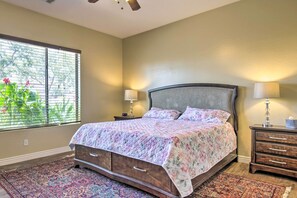 House (5 Bedrooms) | Interior - Pool Table, Yard & Grill: Luxe Queen Creek Escape (Queen Creek)