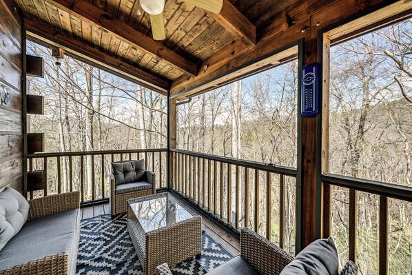 House (3 Bedrooms) | Interior - Bryson City Cabin w/ Hot Tub, Views & Pool Table! (Bryson City)