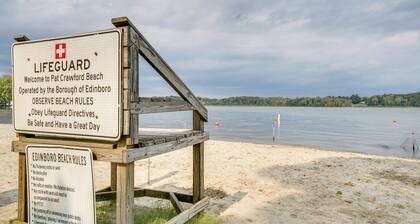 Walk to Beach & Lake: Idyllic Escape in Edinboro!