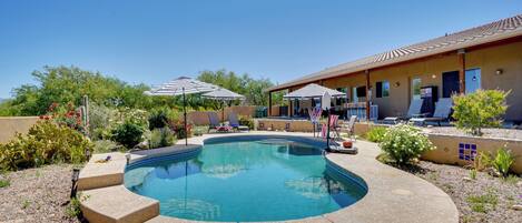 Façade de l’hébergement