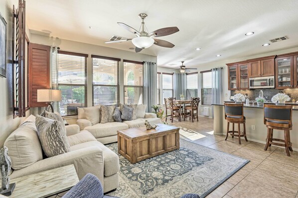 House (3 Bedrooms) | Interior - Luxe Goodyear Home w/ Serene Backyard & Game Room (Goodyear)