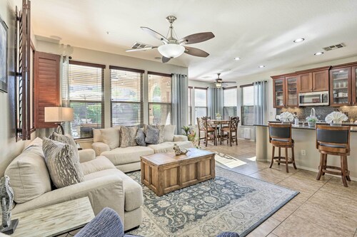 Luxe Goodyear Home w/ Serene Backyard & Game Room