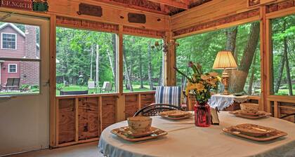 Secluded Birnamwood Cottage w/ Deck & River Views!