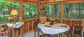 Secluded Birnamwood Cottage w/ Deck & River Views!