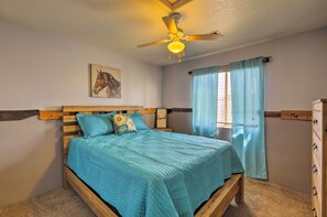 Casa (3 Bedrooms) | 3 dormitorios, tabla de planchar con plancha, ropa de cama