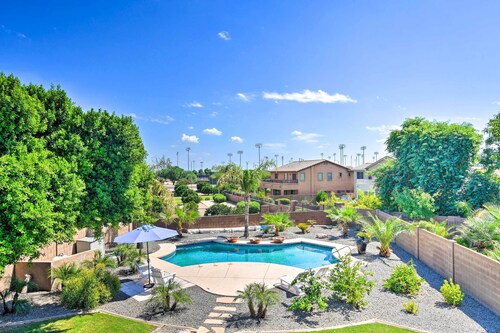 Walk to Surprise Stadium: Villa w/ Covered Patio!