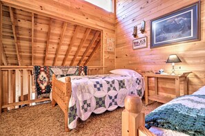 Ferienhaus (2 Bedrooms) | 2 Schlafzimmer, Bügeleisen/Bügelbrett, kostenlose Babybetten, Bettwäsche