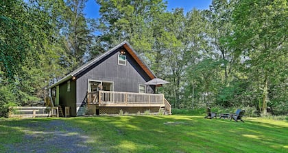 Deck & Gas Grill: Modern East Stroudsburg Home!