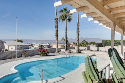 2 Mi to Lake Havasu: Private Oasis w/ Pool & Views