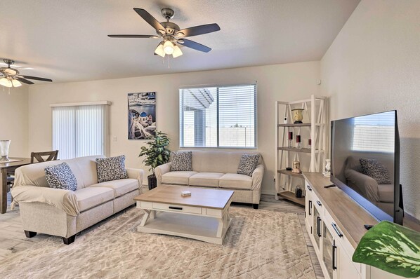 House (3 Bedrooms) | Front of property - Modern Kingman Vacation Rental, 5 Mi to Dtwn! (Kingman)