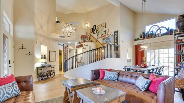 Interior - Outdoor Kitchen & Pool: Cave Creek Getaway (Cave Creek)