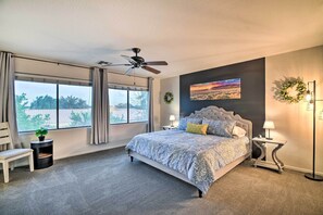 5 bedrooms, iron/ironing board, free cots/infant beds, bed sheets - New! Luxe Surprise Home w/ Outdoor Entertainment! (Surprise)