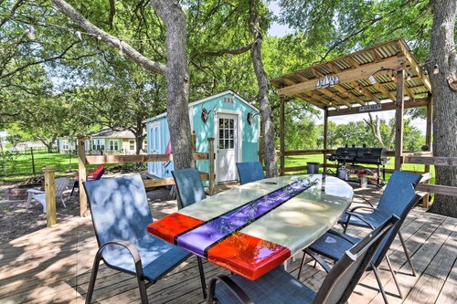 Furnished Deck & Dock: Renovated Sargent Cabin!