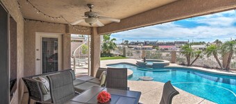 4 Mi to Lake Havasu: Home w/ Rooftop Balcony