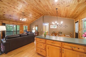 Interior - Peaceful Smoky Mountain Cabin w/ Deck & Fire Pit! (Waynesville)