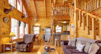 Secluded Smoky Mountain Cabin w/ Wraparound Deck!