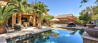 Stunning Pool & Patio: Spacious Chandler Oasis!