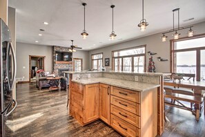 House (5 Bedrooms) | Interior - Cabin w/ Gradual Slope to Sandy Bottom Swimming! (Siren)